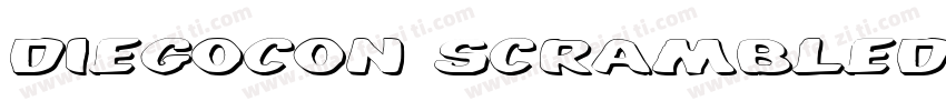 DiegoCon Scrambled字体转换